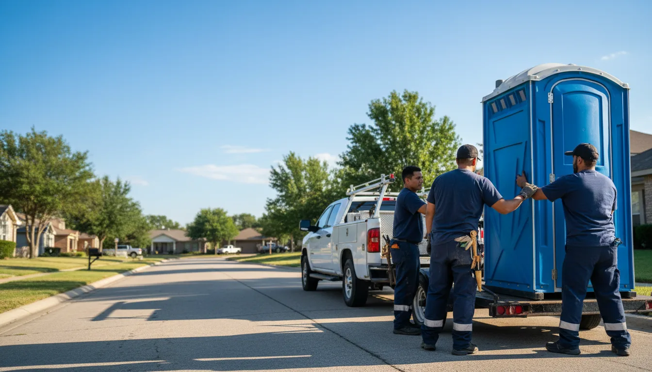 Portable Toilet Rental in Sylvester, TX near me